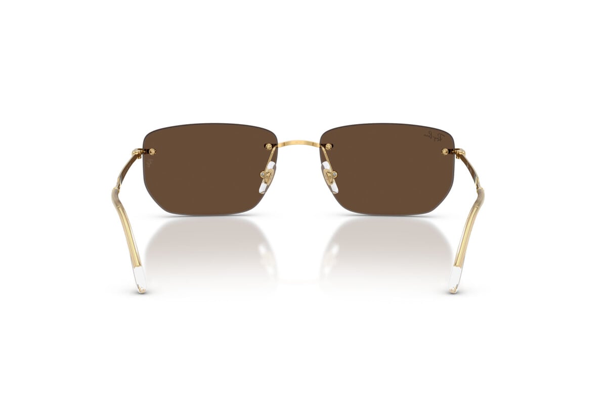 OCCHIALE DA SOLE UNISEX RAY-BAN RB 3768 - 001/73 ARISTA GOLD - TAGLIA 56