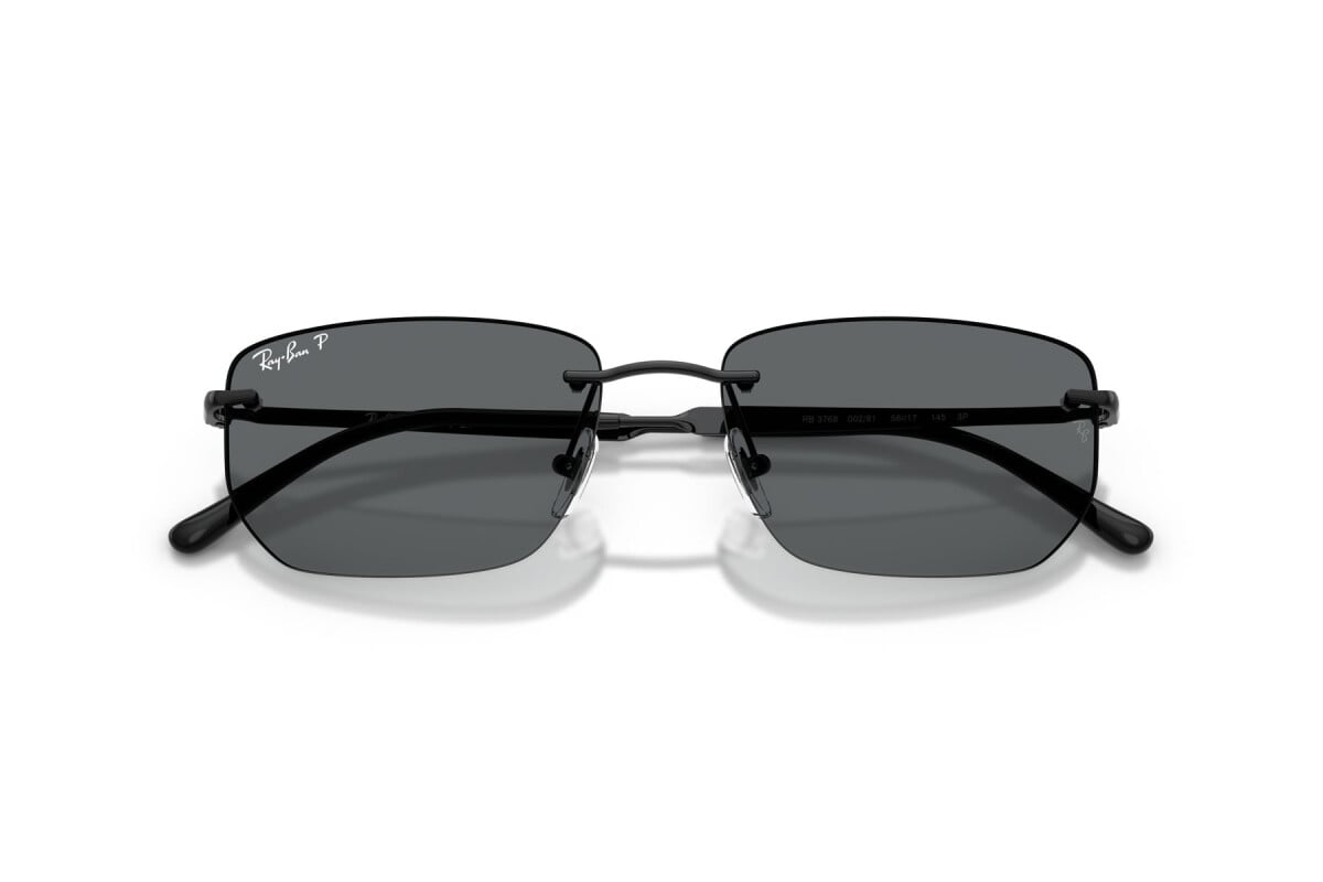 OCCHIALE DA SOLE UNISEX RAY-BAN RB 3768 - 002/81 NERO - TAGLIA 56
