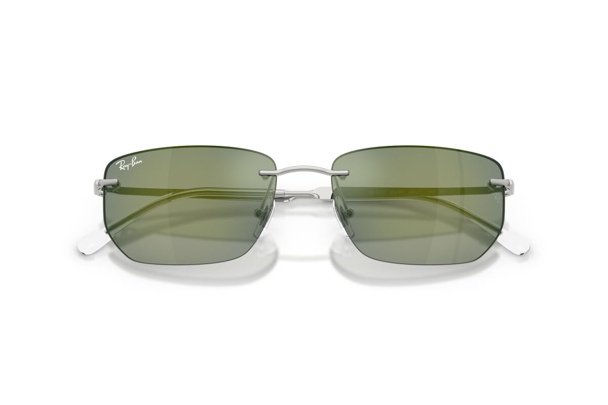 OCCHIALE DA SOLE UNISEX RAY-BAN RB 3768 - 003/6R ARGENTO - TAGLIA 56
