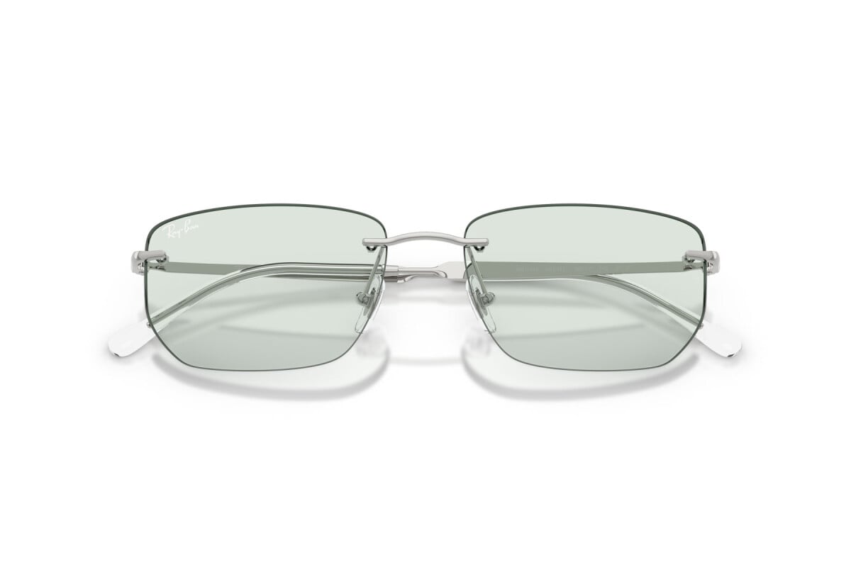 OCCHIALE DA SOLE UNISEX RAY-BAN RB 3768 - 003/M1 ARGENTO - TAGLIA 56