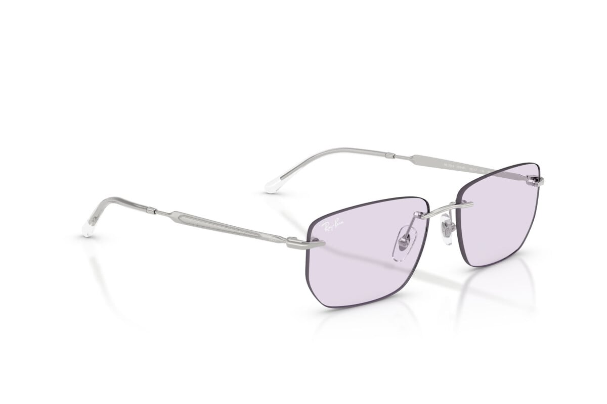 OCCHIALE DA SOLE UNISEX RAY-BAN RB 3768 - 003/MH ARGENTO - TAGLIA 56