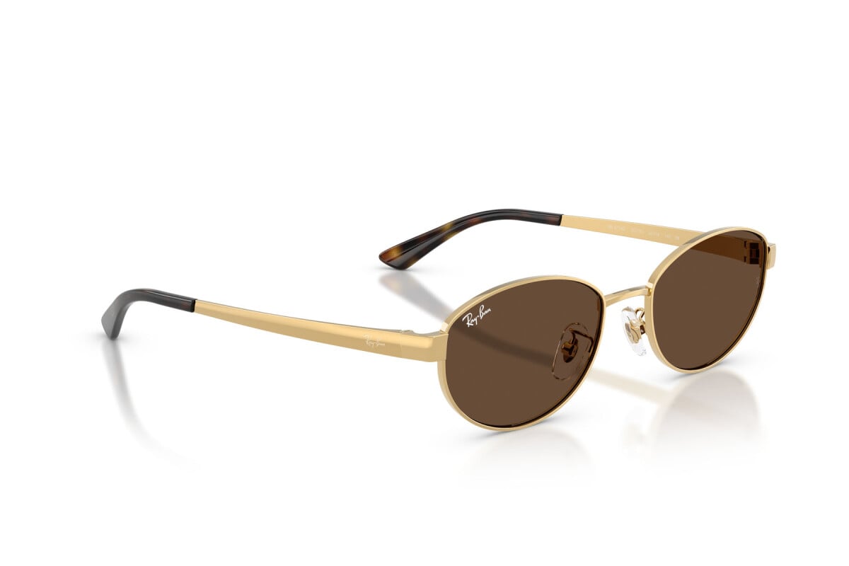 OCCHIALE DA SOLE UNISEX RAY-BAN RB 3774D - 001/73 ARISTA GOLD - TAGLIA 55