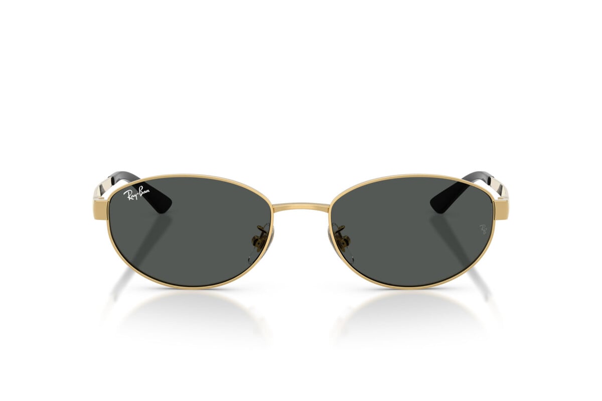 OCCHIALE DA SOLE UNISEX RAY-BAN RB 3774D - 001/87 ARISTA GOLD - TAGLIA 55