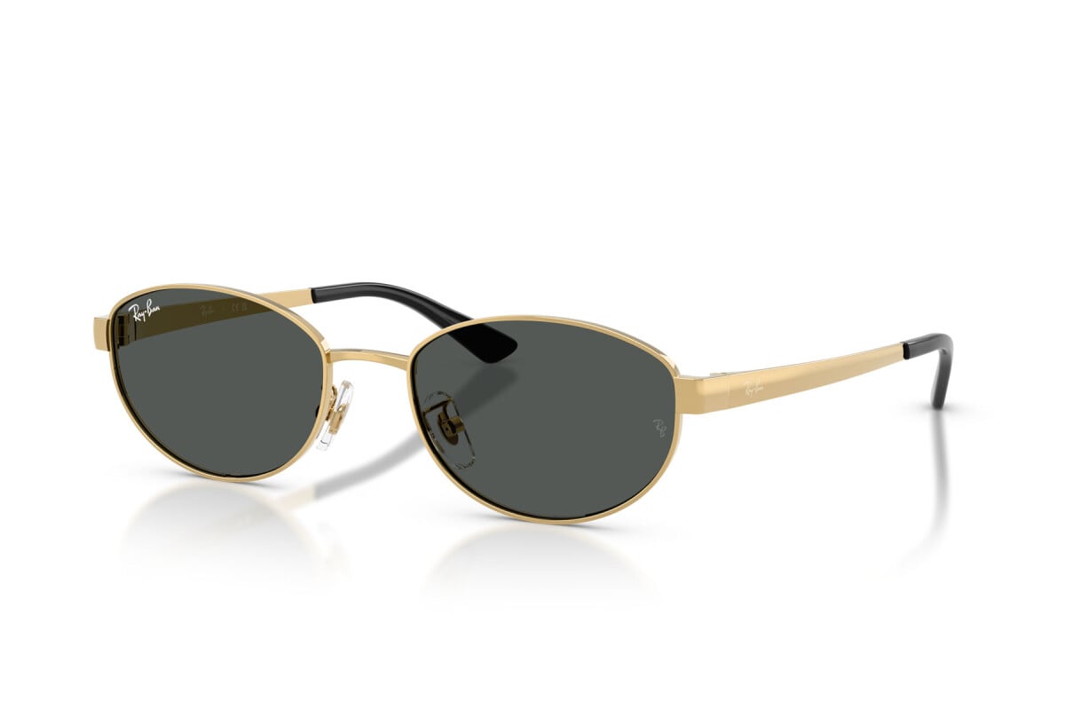 OCCHIALE DA SOLE UNISEX RAY-BAN RB 3774D - 001/87 ARISTA GOLD - TAGLIA 55