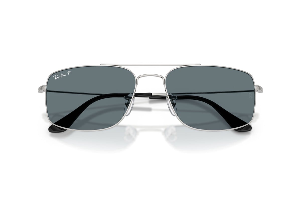 OCCHIALE DA SOLE UNISEX | RAY-BAN RB 3779 - EXPLORER 3 003/3R ARGENTO - CALIBRO 56