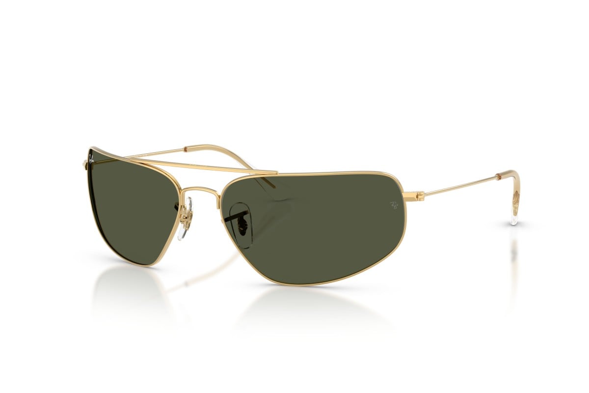 OCCHIALE DA SOLE UNISEX | RAY-BAN RB 3780 - 001/31 ARISTA GOLD - CALIBRO 63