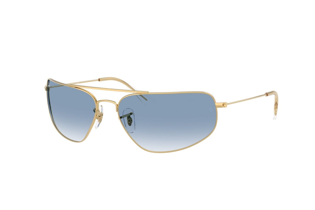 OCCHIALE DA SOLE UNISEX | RAY-BAN RB 3780 - 001/3F ARISTA GOLD - CALIBRO 63