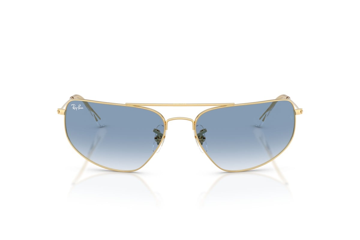 OCCHIALE DA SOLE UNISEX | RAY-BAN RB 3780 - 001/3F ARISTA GOLD - CALIBRO 63