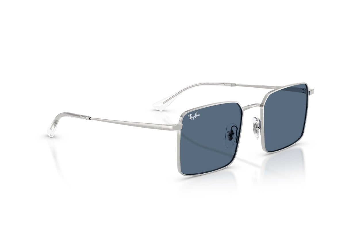OCCHIALE DA SOLE UNISEX | RAY-BAN RB 3782 - 003/80 ARGENTO - CALIBRO 50