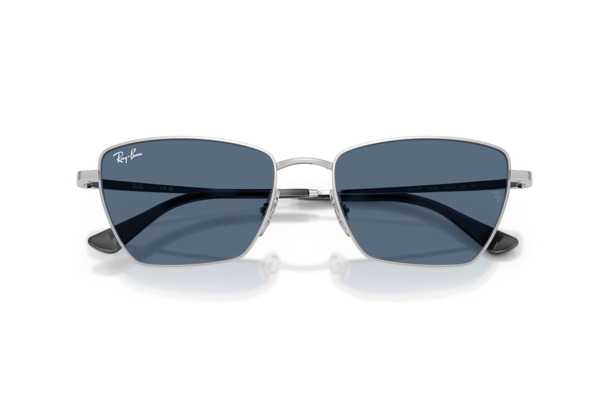 OCCHIALE DA SOLE UNISEX | RAY-BAN RB 3783 - 003/80 ARGENTO - CALIBRO 53