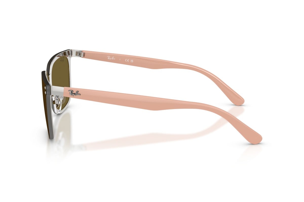 OCCHIALE DA SOLE UNISEX | RAY-BAN RB 3784D - 003/73 ARGENTO - CALIBRO 45