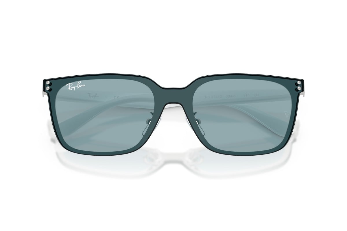 OCCHIALE DA SOLE UNISEX | RAY-BAN RB 3784D - 003/80 ARGENTO - CALIBRO 45