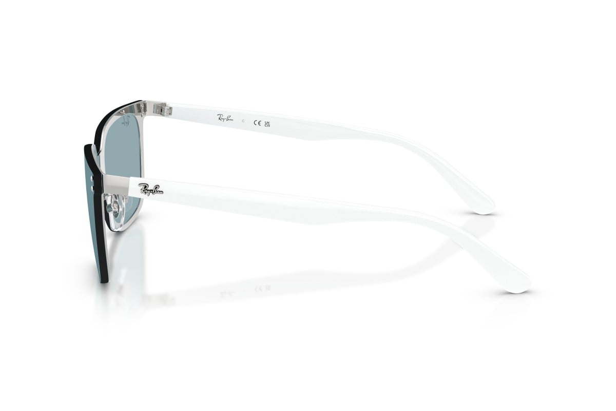 OCCHIALE DA SOLE UNISEX | RAY-BAN RB 3784D - 003/80 ARGENTO - CALIBRO 45