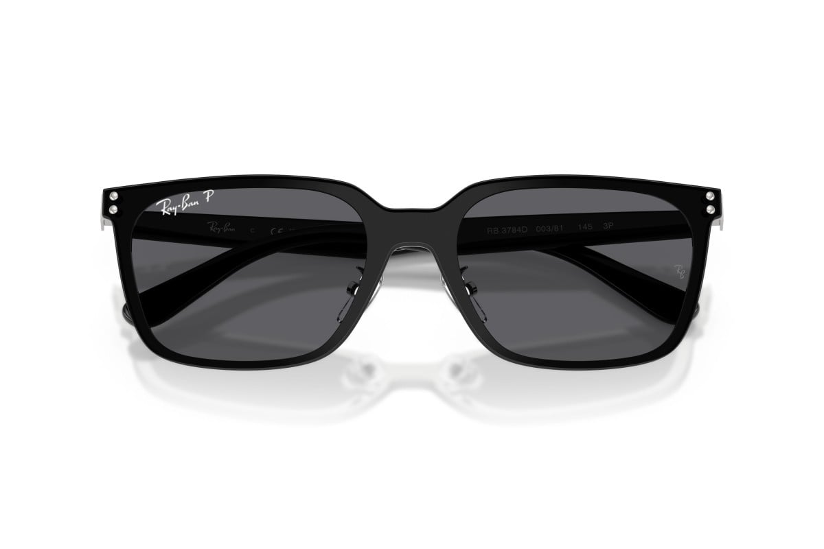 OCCHIALE DA SOLE UNISEX | RAY-BAN RB 3784D - 003/81 ARGENTO - CALIBRO 45