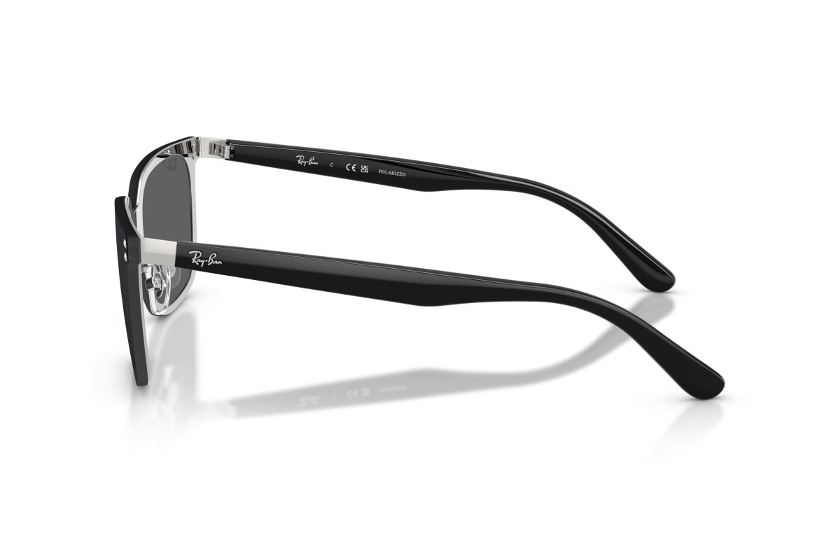 OCCHIALE DA SOLE UNISEX | RAY-BAN RB 3784D - 003/81 ARGENTO - CALIBRO 45