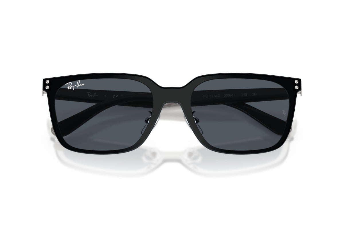 OCCHIALE DA SOLE UNISEX | RAY-BAN RB 3784D - 003/87 ARGENTO - CALIBRO 45