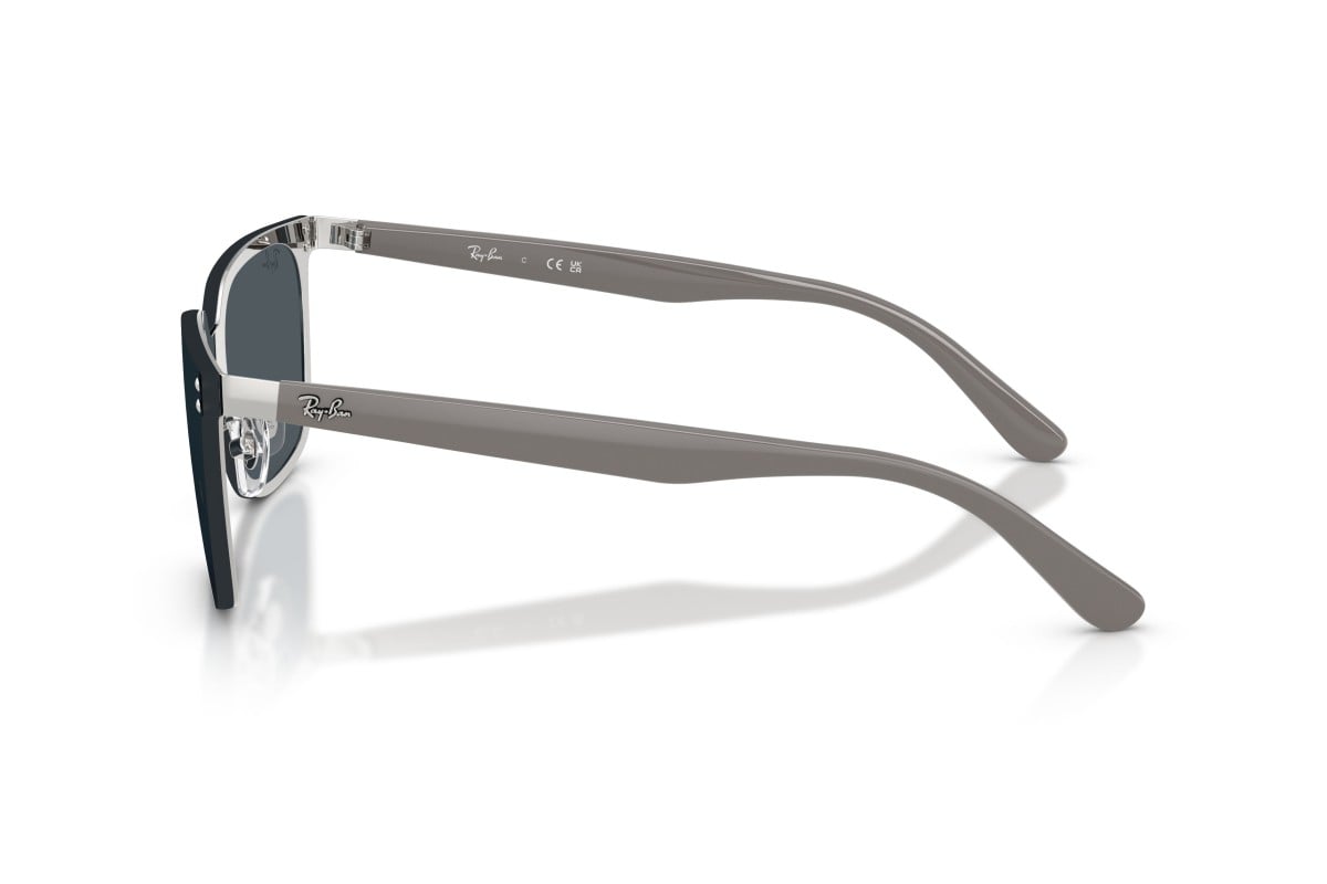 OCCHIALE DA SOLE UNISEX | RAY-BAN RB 3784D - 003/87 ARGENTO - CALIBRO 45