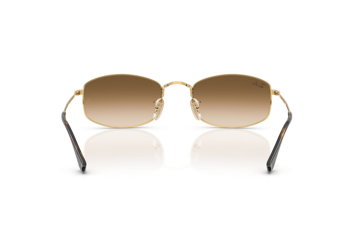 OCCHIALE DA SOLE UNISEX RAY-BAN RB 3832 - 001/51 ARISTA GOLD - TAGLIA 52