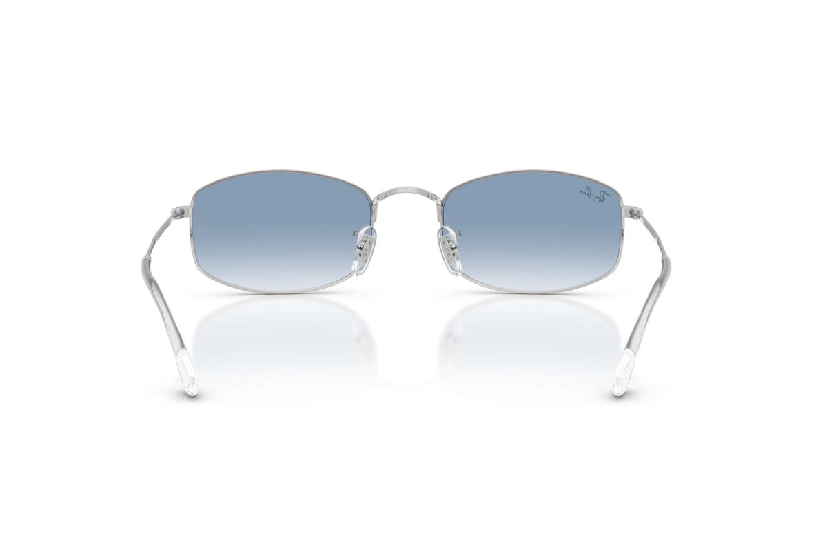 OCCHIALE DA SOLE UNISEX RAY-BAN RB 3832 - 003/3F ARGENTO - TAGLIA 52