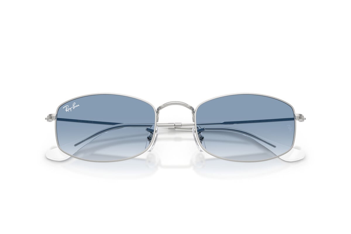 OCCHIALE DA SOLE UNISEX RAY-BAN RB 3832 - 003/3F ARGENTO - TAGLIA 52
