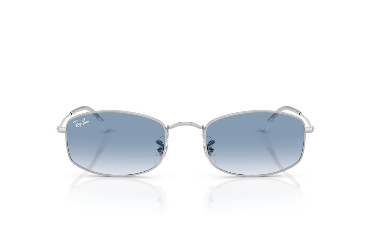 OCCHIALE DA SOLE UNISEX RAY-BAN RB 3832 - 003/3F ARGENTO - TAGLIA 52