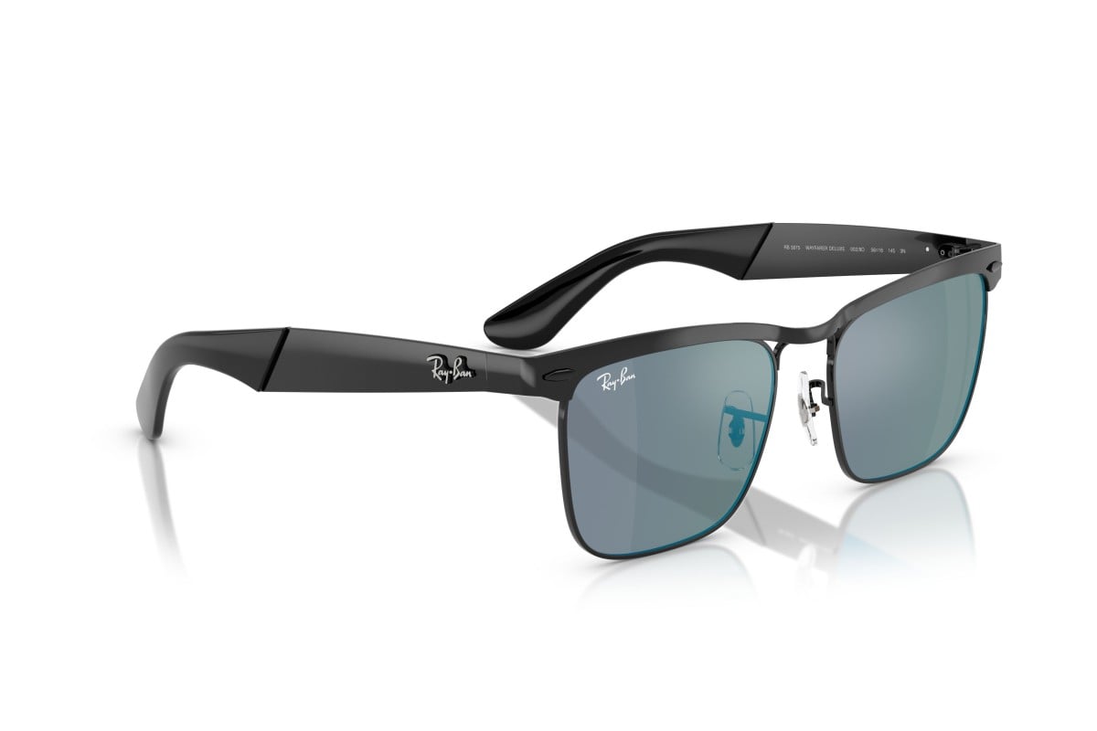 OCCHIALE DA SOLE UNISEX | RAY-BAN RB 3875 - WAYFARER DELUXE 002/8O NERO - CALIBRO 53