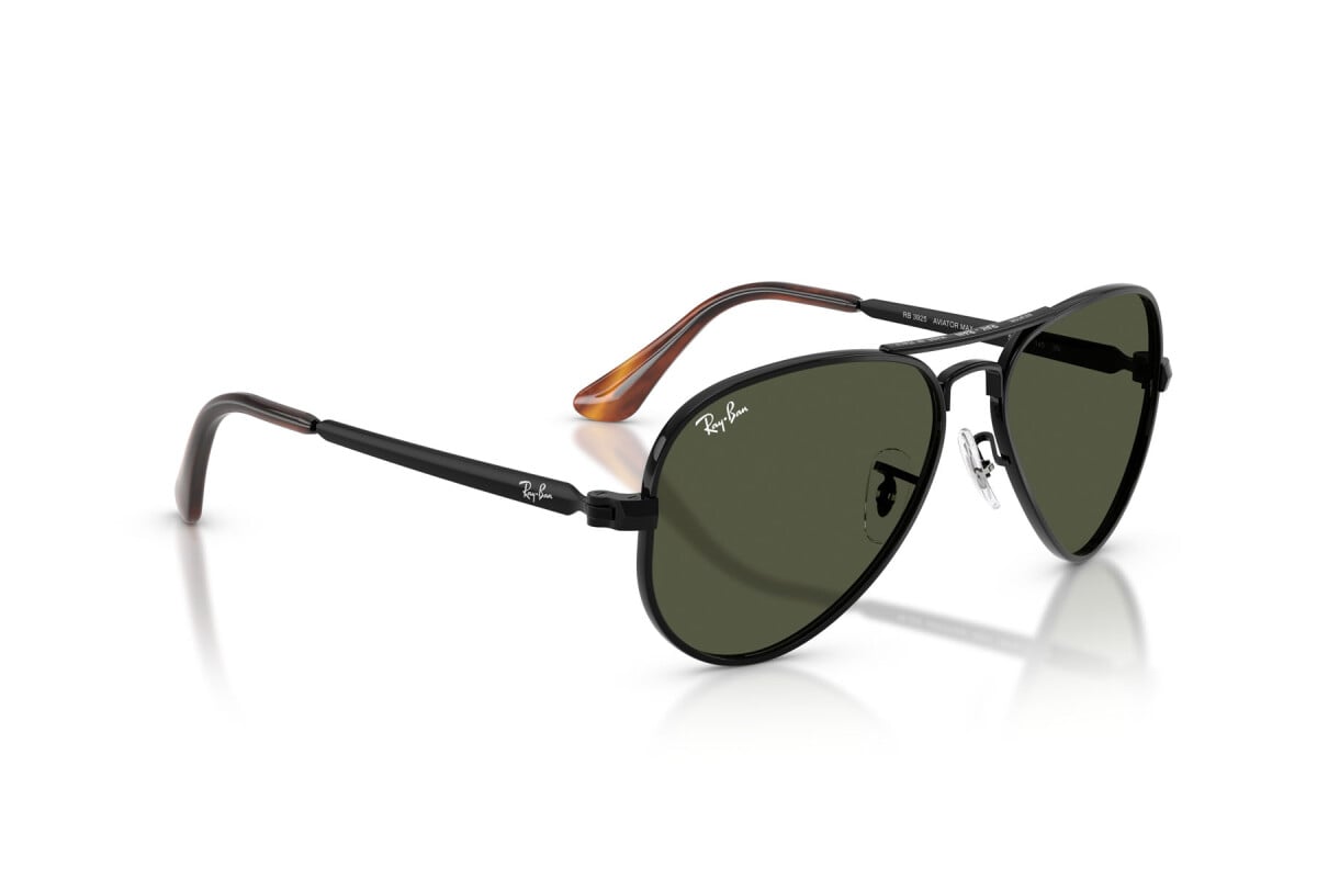 OCCHIALE DA SOLE UNISEX RAY-BAN RB 3925 - AVIATOR MAX 002/31 NERO - TAGLIA 62