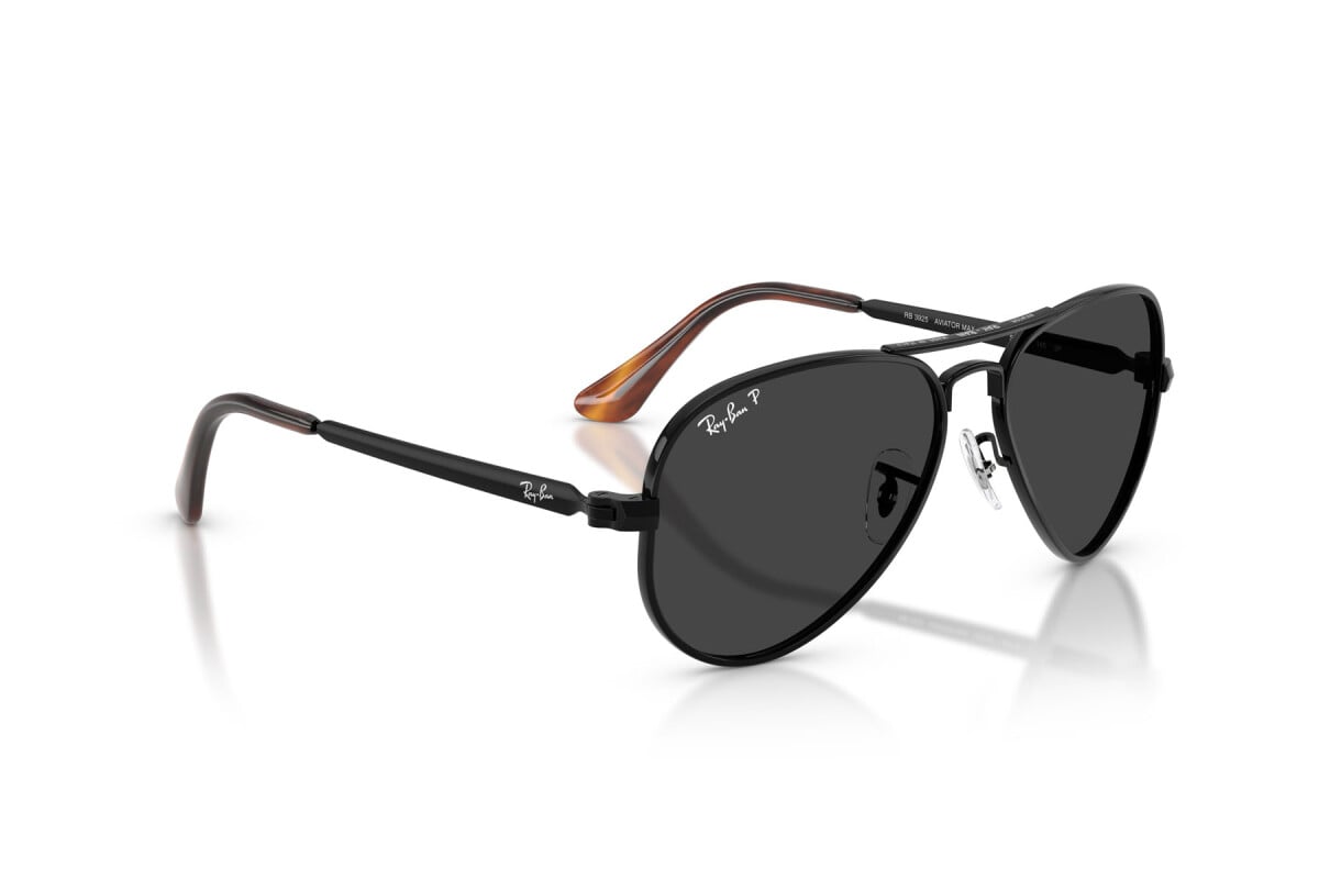 OCCHIALE DA SOLE UNISEX RAY-BAN RB 3925 - AVIATOR MAX 002/48 NERO - TAGLIA 62
