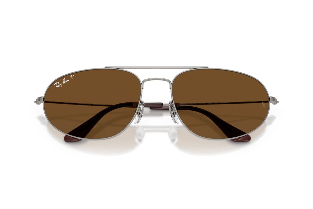 OCCHIALE DA SOLE UNISEX RAY-BAN RB 3945 - 004/57 CANNA DI FUCILE - TAGLIA 62