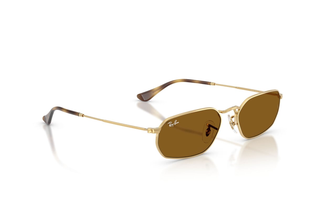 OCCHIALE DA SOLE UNISEX RAY-BAN RB 3947 - 001/33 ARISTA GOLD - TAGLIA 57