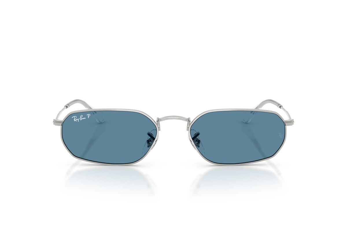 OCCHIALE DA SOLE UNISEX RAY-BAN RB 3947 - 003/S2 ARGENTO - TAGLIA 54