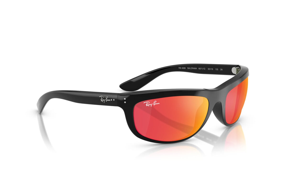 OCCHIALE DA SOLE UNISEX RAY-BAN RB 4089 - BALORAMA 68711D NERO - TAGLIA 62