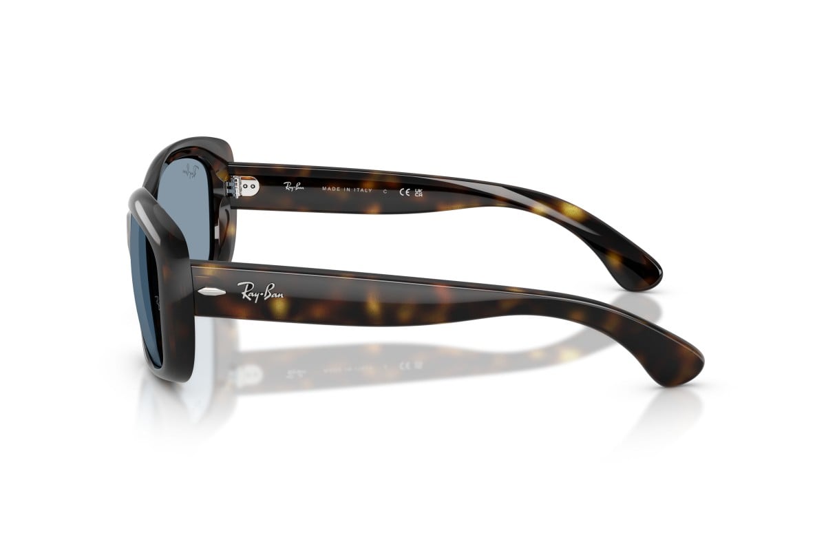 OCCHIALE DA SOLE DONNA | RAY-BAN RB 4101 - JACKIE OHH 710/56 AVANA CHIARA - CALIBRO 58