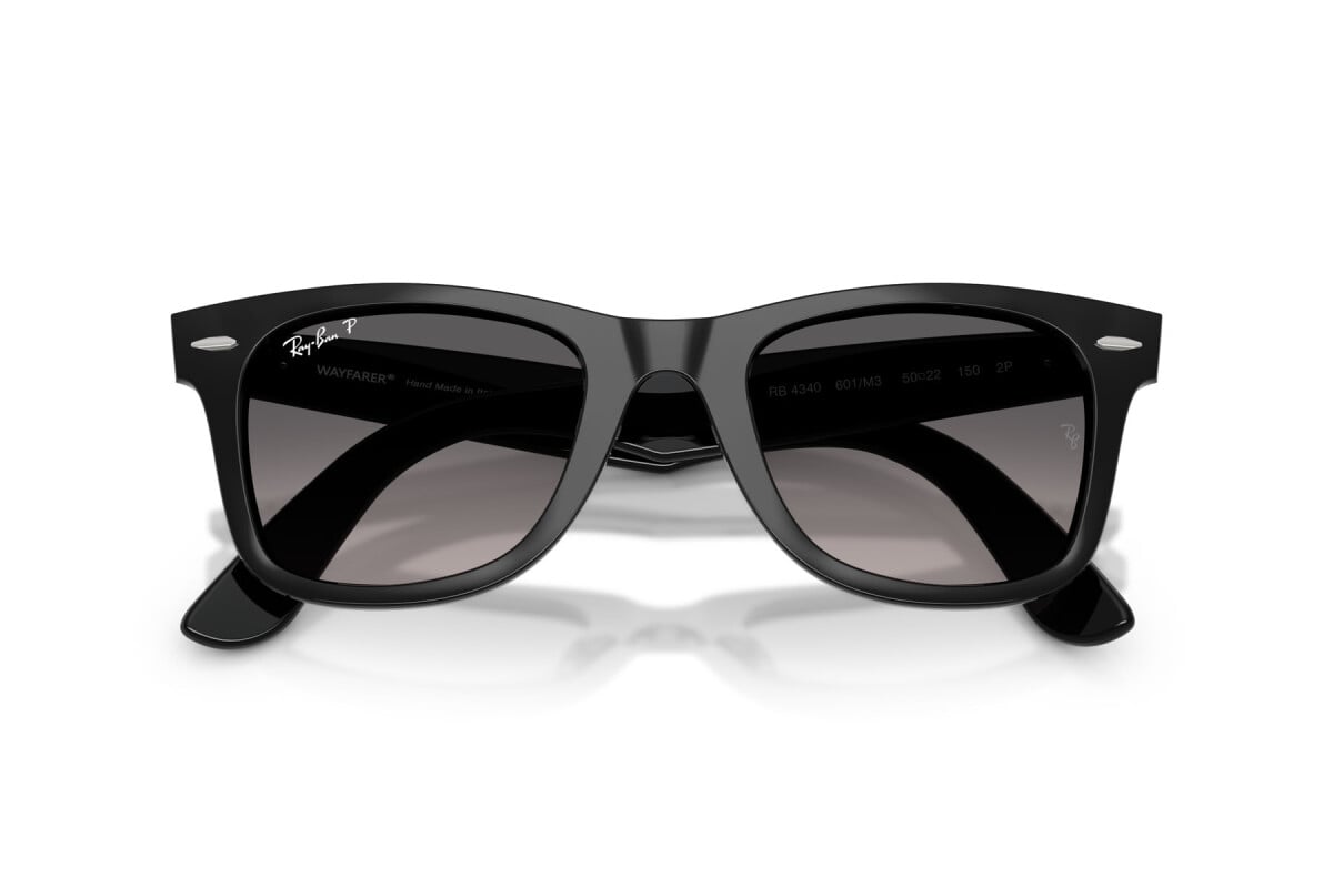 OCCHIALE DA SOLE UNISEX RAY-BAN RB 4340 - WAYFARER EASE 601/M3 NERO - TAGLIA 50