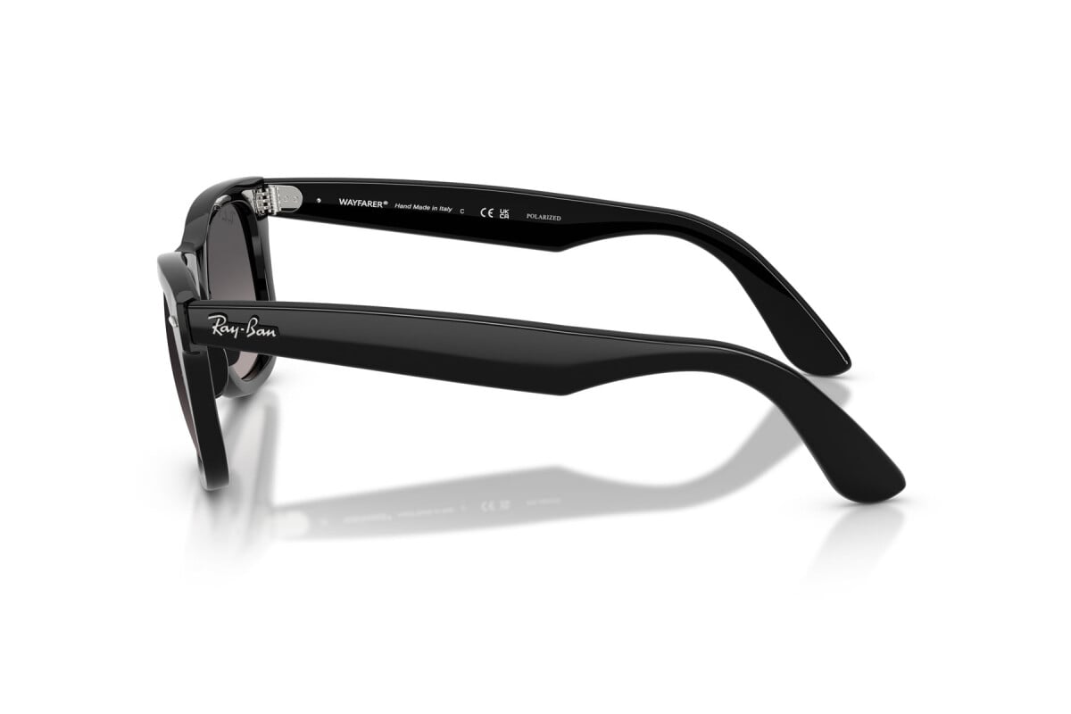 OCCHIALE DA SOLE UNISEX RAY-BAN RB 4340 - WAYFARER EASE 601/M3 NERO - TAGLIA 50