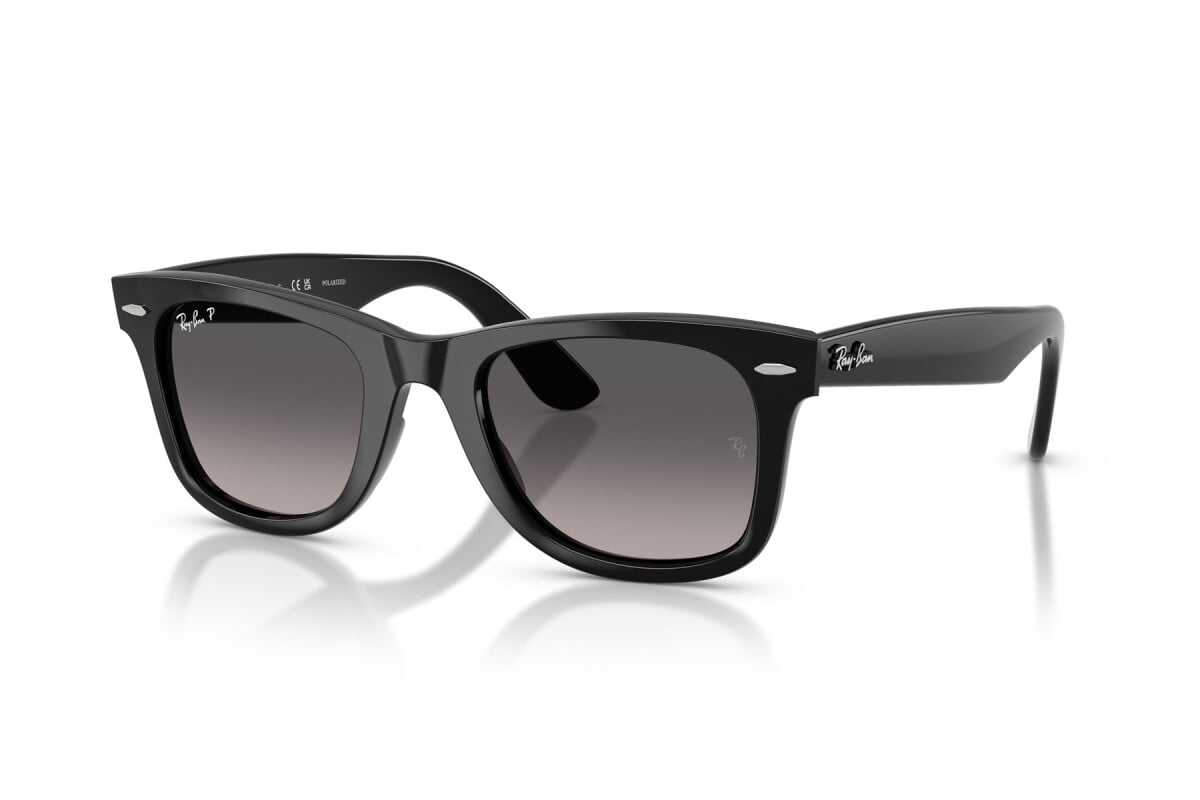 OCCHIALE DA SOLE UNISEX RAY-BAN RB 4340 - WAYFARER EASE 601/M3 NERO - TAGLIA 50