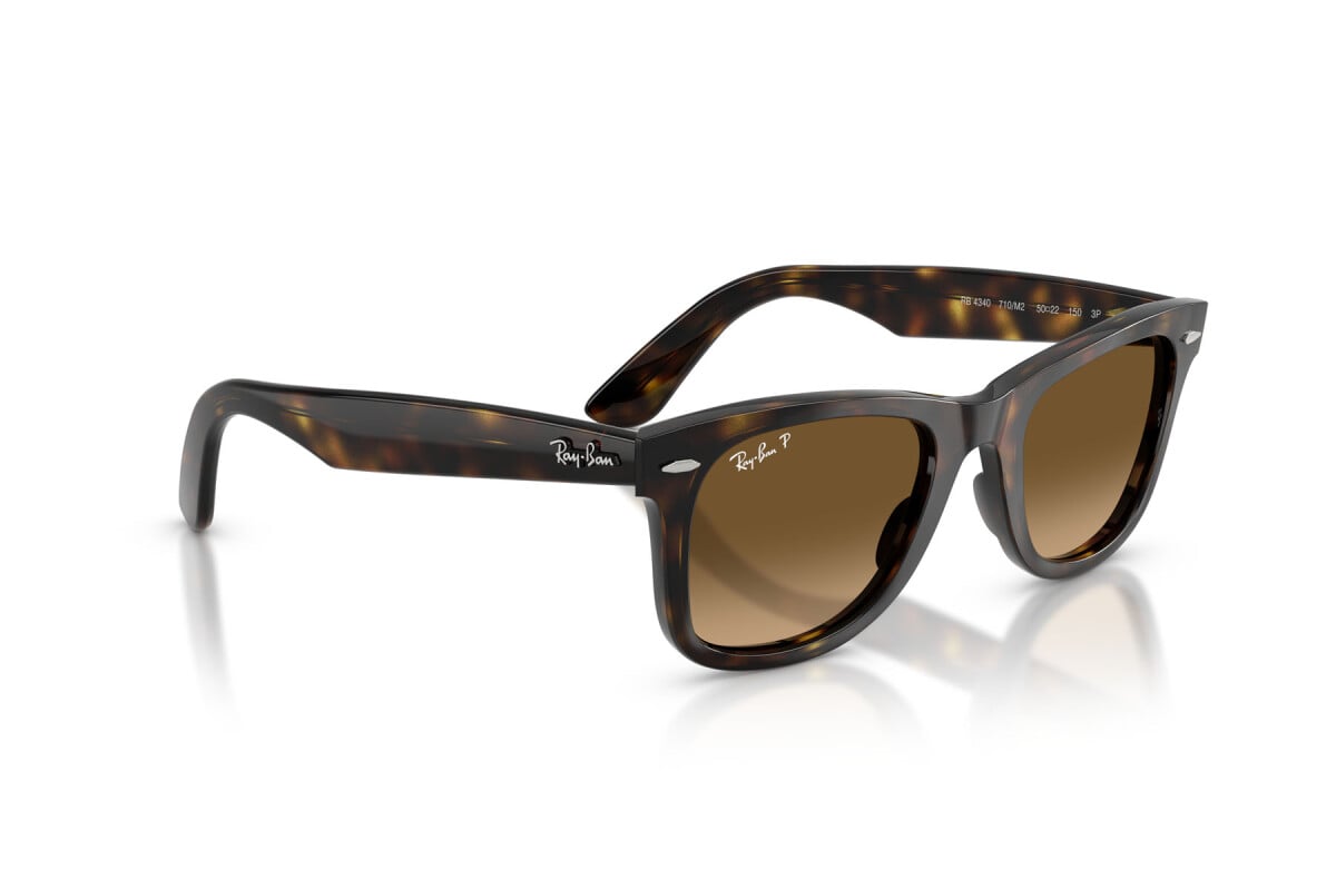 OCCHIALE DA SOLE UNISEX RAY-BAN RB 4340 - WAYFARER EASE 710/M2 L'AVANA - TAGLIA 50