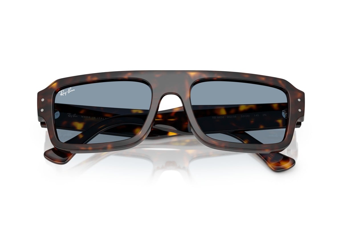 OCCHIALE DA SOLE UNISEX | RAY-BAN RB 4454 - FLACKO 902/56 L'AVANA - CALIBRO 56