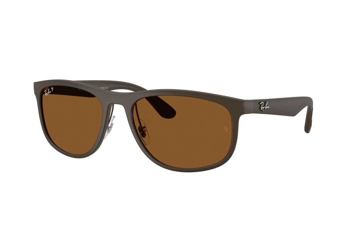 OCCHIALE DA SOLE UNISEX | RAY-BAN RB 4468 - 6124BB MARRONE SABBIA - CALIBRO 59