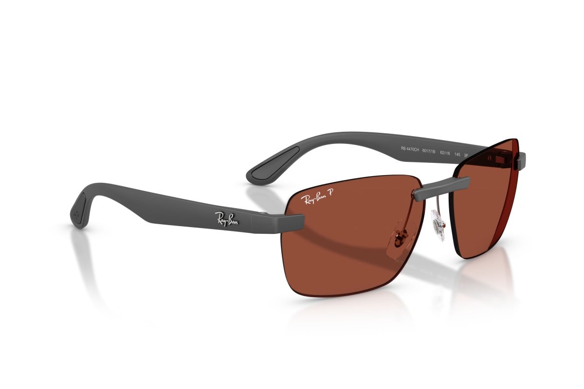 OCCHIALE DA SOLE UNISEX | RAY-BAN RB 4470CH - CHROMANCE 60171B - CALIBRO 62