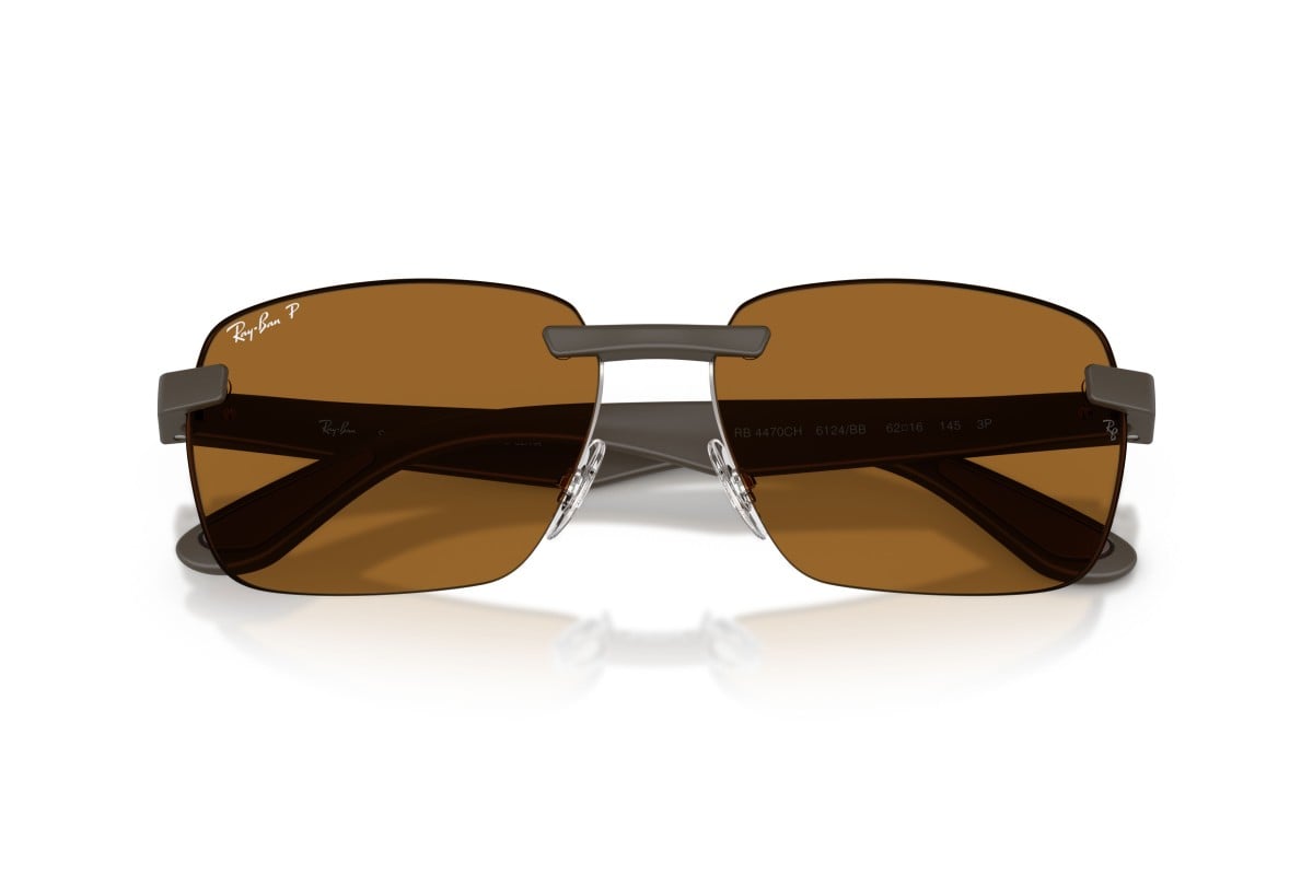 OCCHIALE DA SOLE UNISEX | RAY-BAN RB 4470CH - CHROMANCE 6124BB - CALIBRO 59