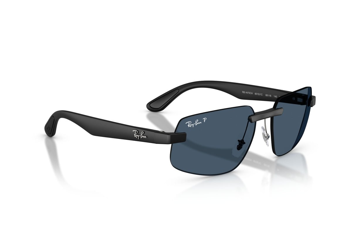OCCHIALE DA SOLE UNISEX | RAY-BAN RB 4475CH - CHROMANCE 601S1C - CALIBRO 60