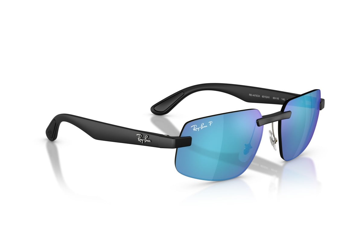 OCCHIALE DA SOLE UNISEX | RAY-BAN RB 4475CH - CHROMANCE 601SA1 - CALIBRO 60