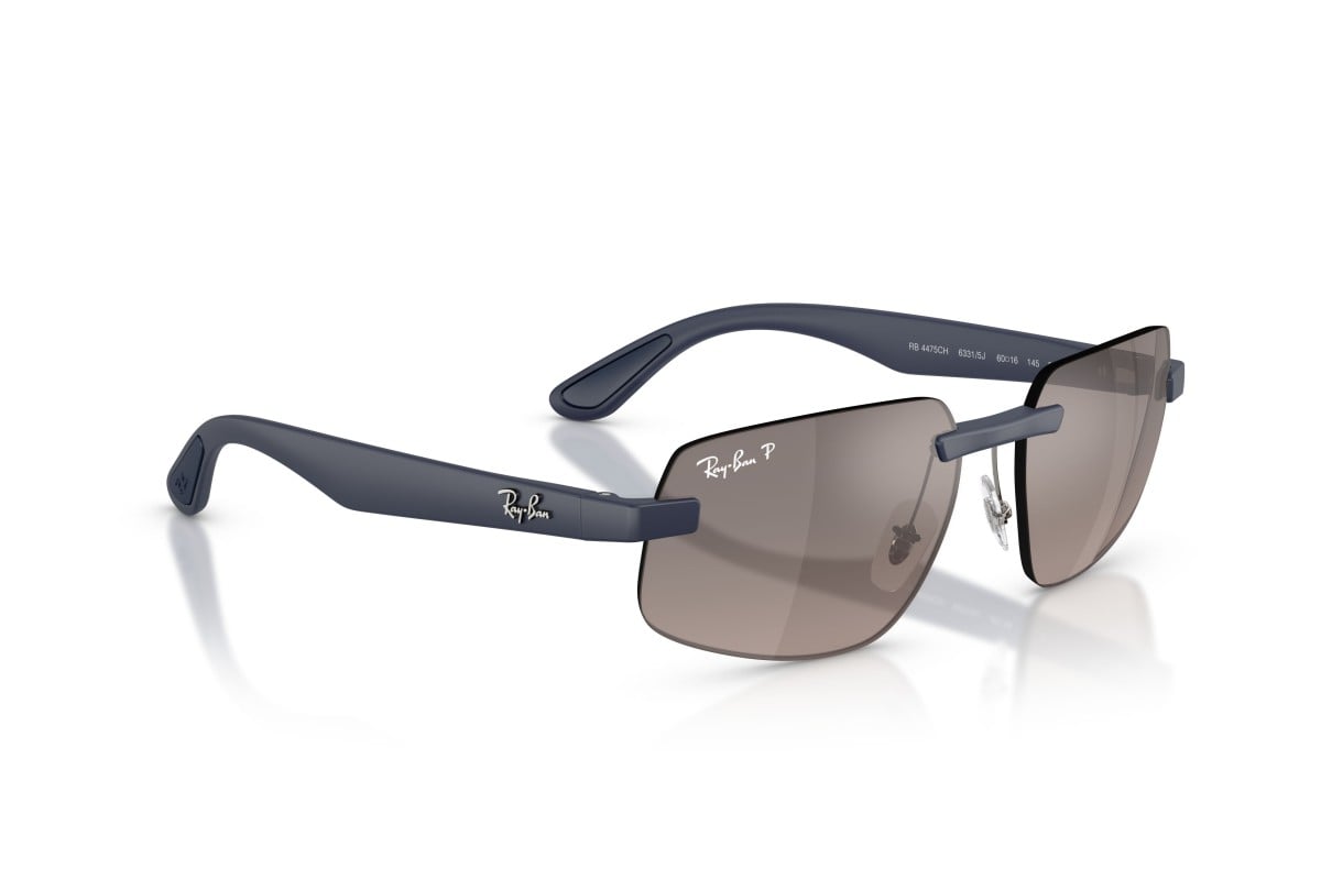 OCCHIALE DA SOLE UNISEX | RAY-BAN RB 4475CH - CHROMANCE 63315J - CALIBRO 60