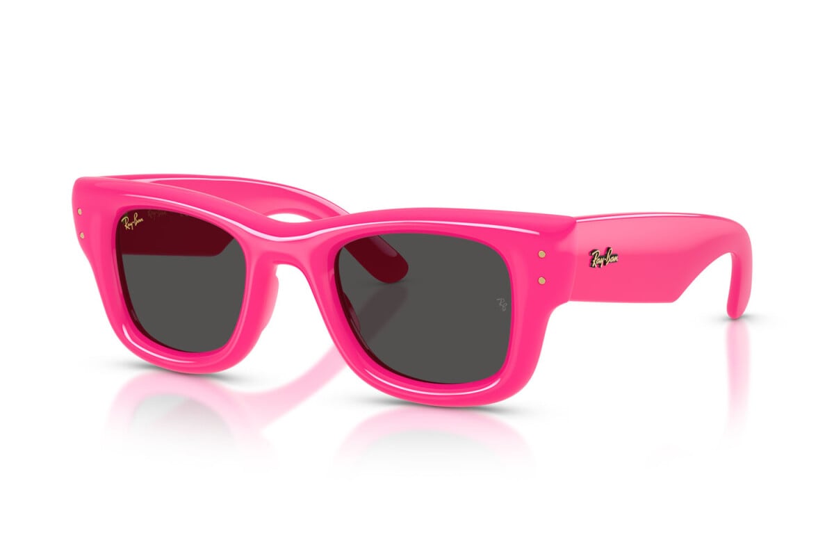 OCCHIALE DA SOLE UNISEX RAY-BAN RB 4940 - WAYFARER PUFFER 683287 FUCSIA - TAGLIA 47