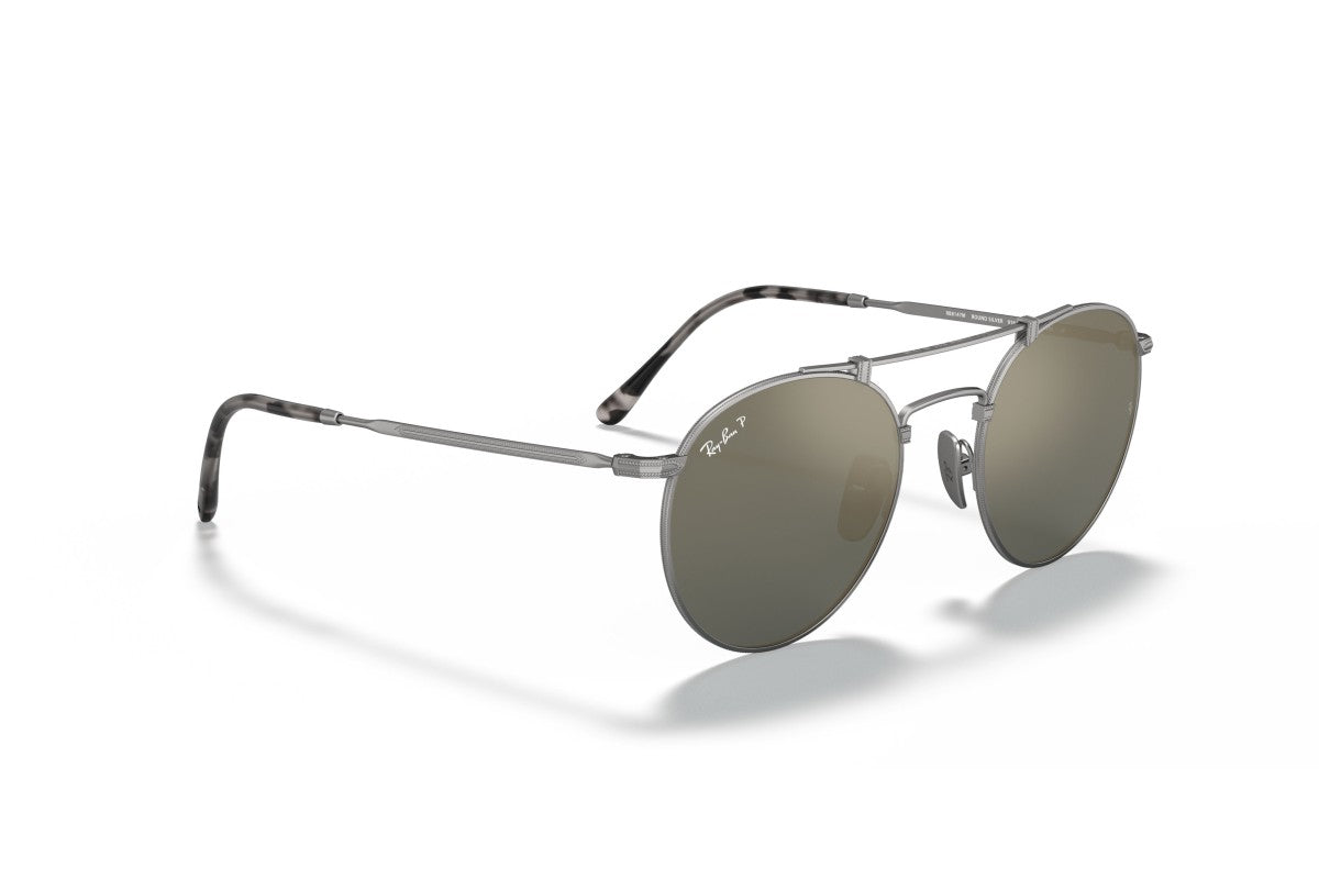 OCCHIALE DA SOLE UNISEX | RAY-BAN ROUND TITANIUM RB 8147M - 9165 - CALIBRO 50
