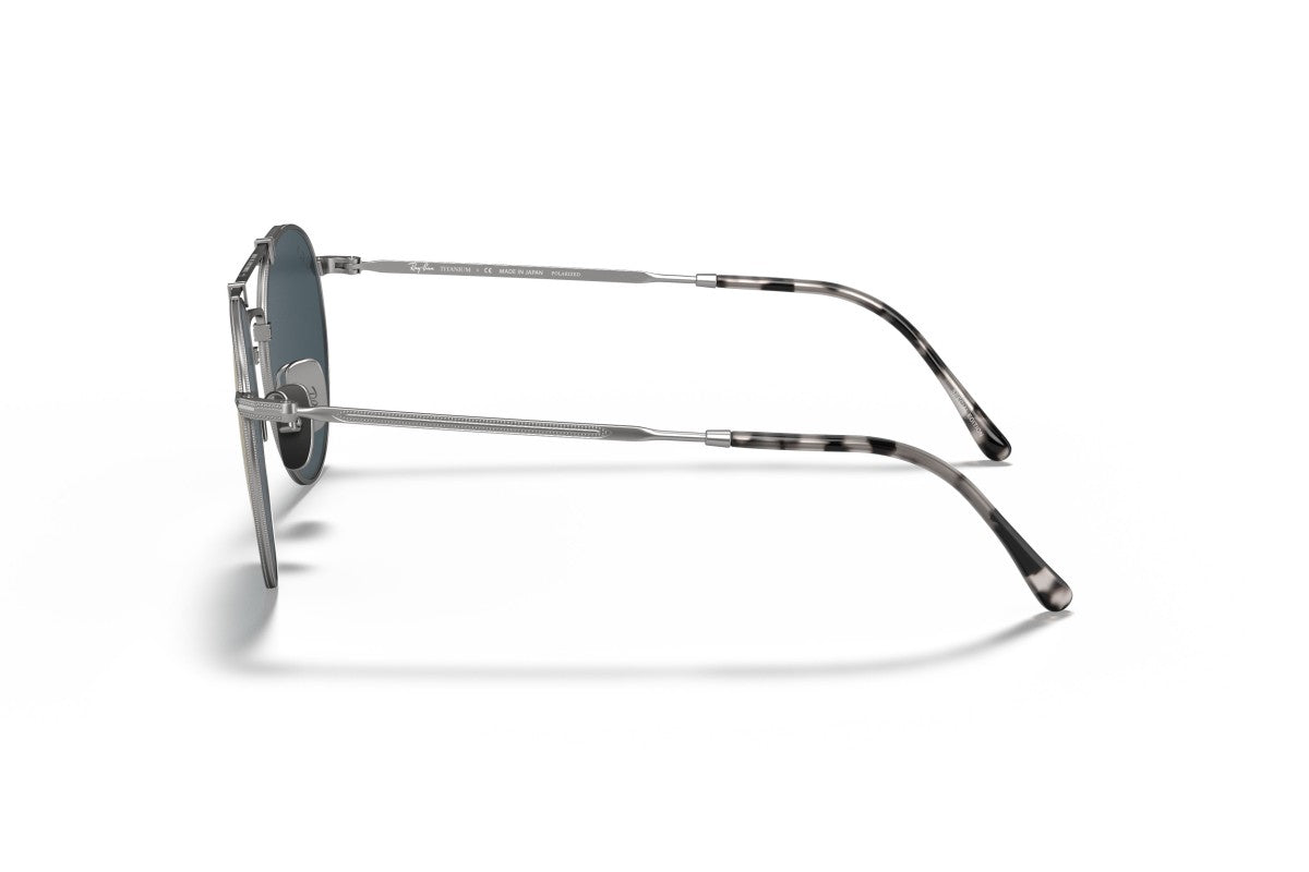 OCCHIALE DA SOLE UNISEX | RAY-BAN ROUND TITANIUM RB 8147M - 9165 - CALIBRO 50