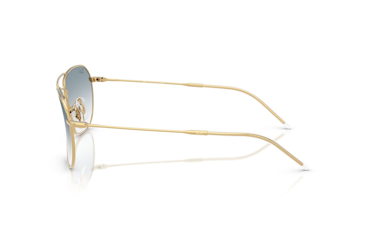 OCCHIALE DA SOLE UNISEX RAY-BAN RB R0102S - CARAVAN REVERSE 001/79 ARISTA GOLD - TAGLIA 61