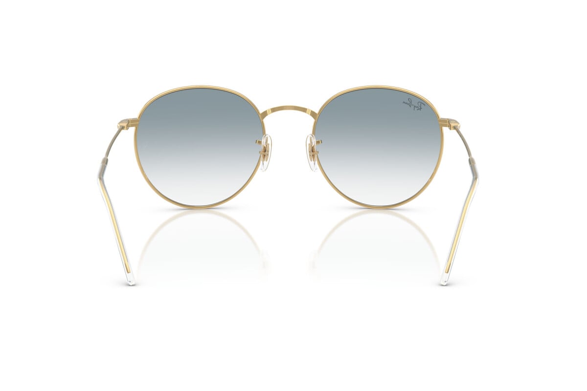 OCCHIALE DA SOLE UNISEX RAY-BAN RB R0103S - ROUND REVERSE 001/79 ARISTA GOLD - TAGLIA 55