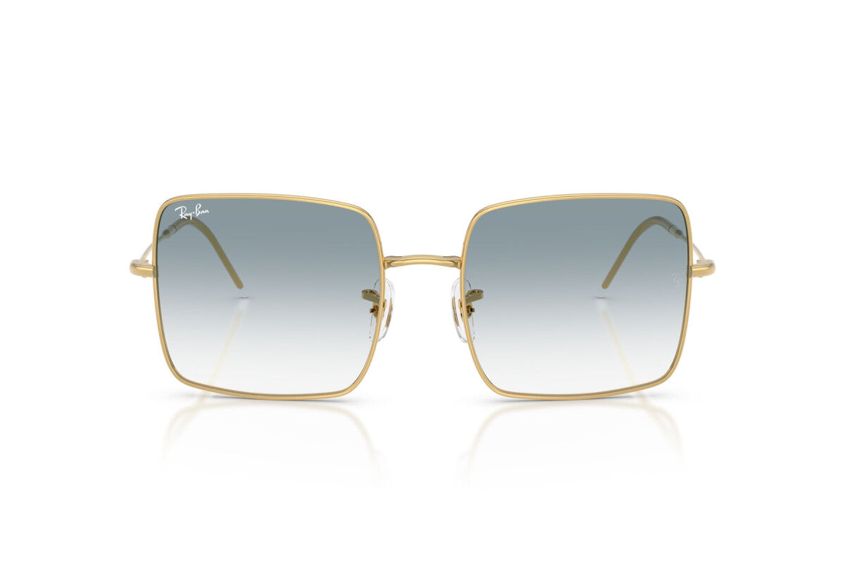 OCCHIALE DA SOLE DONNA RAY-BAN RB R0104S - SQUARE REVERSE 001/79 ARISTA GOLD - TAGLIA 54